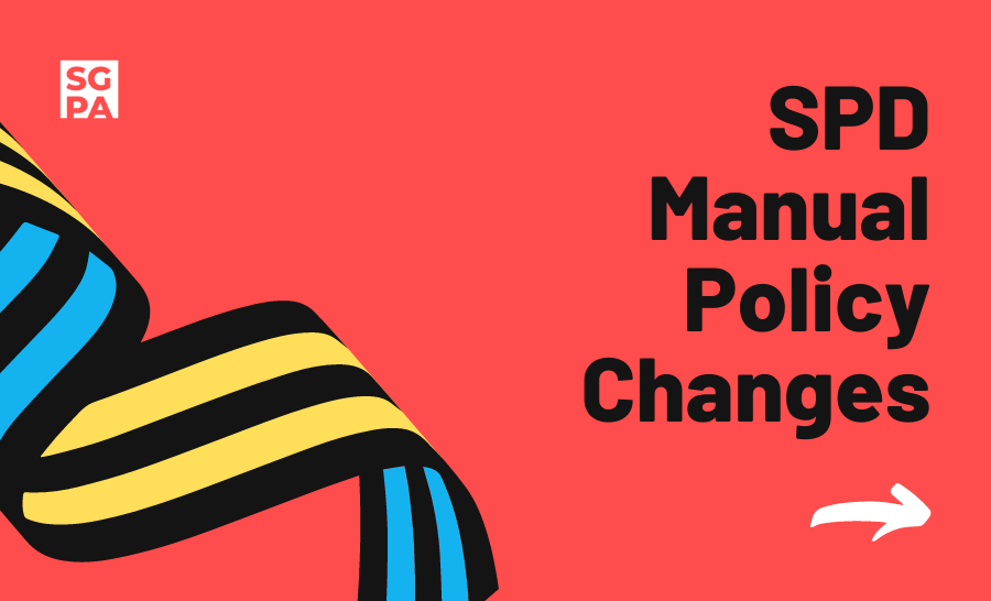 SPD Manual Policy Changes
